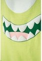 Body De Monsters University Verde Con Ajuste En Entrepierna Para Bebé Niño 12-18 de Disney