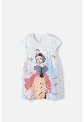 Pijama De Blancanieves Blanca Tipo Batola Para Niña 10 Disney