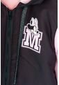 Chaqueta De Minnie Mouse Negra Y Rosada Impermeable Para Niña 8 de Disney