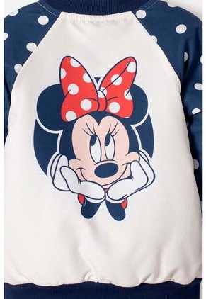 Chaqueta De Minnie Mouse Con Cierre Multicolor Para Niña 2T A 5T 5T