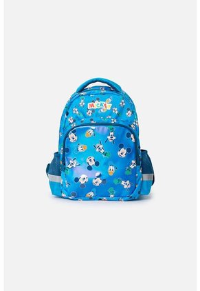 Morral De Mickey Mouse 14" Azul Para Niño U