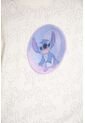Camiseta De Stitch Manga Corta Marfil Para Niña 8 de Disney