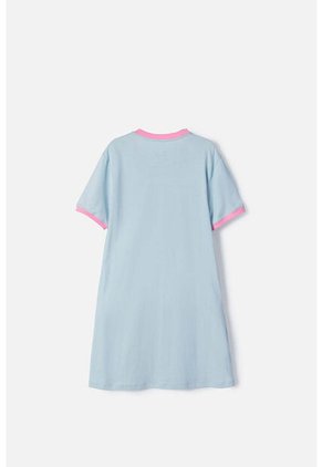 Pijama De Stitch Azul Tipo Batola Para Niña 10