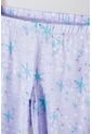 Pijama De Frozen Manga Corta Lavanda Para Niña 4 de Disney