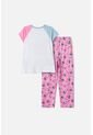 Pijama De Stitch Y Capybara Multicolor Para Niña 4 de Disney