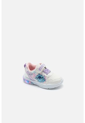 Tenis Con Luces De Stitch Multicolor Para Niña 25