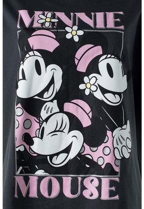 Camiseta De Minnie Mouse Relax Fit Para Mujer XS