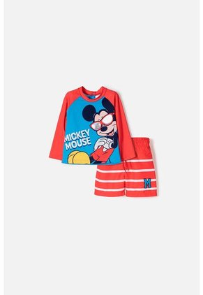 Conjunto De Baño De Mickey Multicolor Para Bebé Niño 12-18