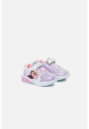 Tenis Con Luces De Frozen Multicolor Para Niña 26