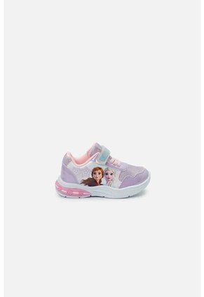Tenis Con Luces De Frozen Multicolor Para Niña 26