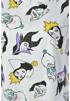 Pijama Villanas Disney Marfil De Short Para Mujer XL