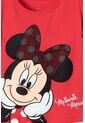 Camiseta De Minnie Mouse Roja Estampada Para Niña De 2T A 5T 3T de Disney