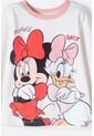 Pijama De Minnie Mouse Pantalón Largo Para Niña 2T A 5T 3T de Disney