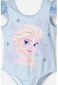 Conjunto De Frozen Con Tull Azul Cielo Para Niña 2T A 5T 5T de Disney