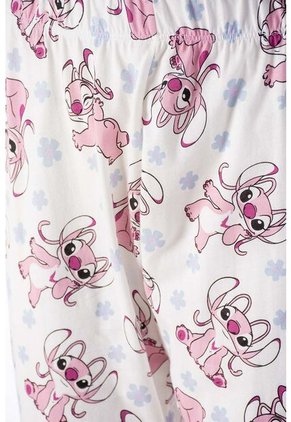 Pijama De Lilo Y Stitch Con Pantalon Largo Para Mujer M
