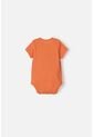 Body De Mickey Mouse Naranja Manga Corta Para Bebé Niño 12-18 de Disney