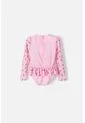 Vestido De Baño De La Gata Marie Rosado Manga Larga Para Niña 2t A 5t 3T de Disney