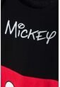 Body De Mickey Mouse Manga Corta Rojo Con Negro Para Bebé Niño 3-6 de Disney