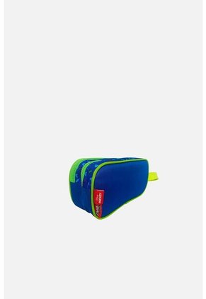 Cartuchera Premium Azul/verde De Mickey Mouse Para Niño U