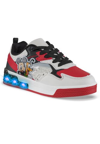 Tenis Con Luces Mickey Alutor Rojo Disney Para Niño Disney