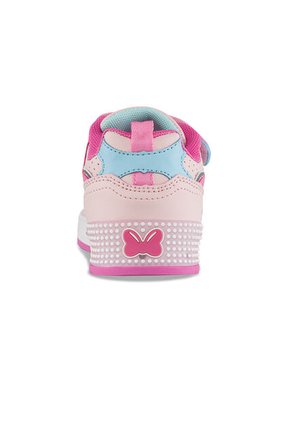 Tenis Con Luces Mouse Esker Rosa Disney Para Niño