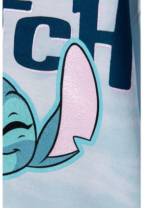 Conjunto De Stitch Azul Con Pantalón Largo Para Niña 10