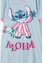 Pijama De Stitch Azul Tipo Batola Para Niña 10 de Disney