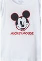 Camiseta De Mickey Mouse Manga Corta Blanca Para Niña 6 de Disney
