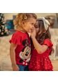 Camiseta De Minnie Mouse Roja Estampada Para Niña De 2T A 5T 3T de Disney