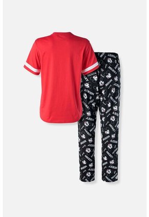 Pijama De Mickey Mouse Con Pantalon Largo Para Mujer L