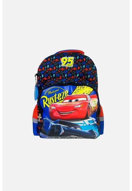 Morral Backpack 16,5 Premium Azul/rojo De Cars Para Niño U