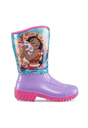 Botas Lluvia Moana Princess Lila-Fucsia Para Niña Disney