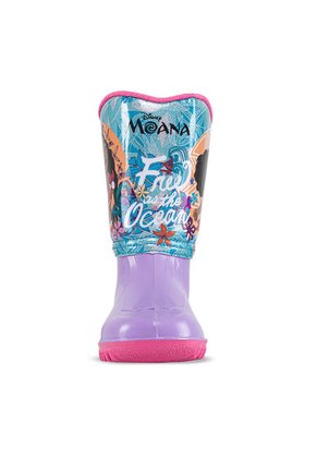 Botas Lluvia Moana Princess Lila-Fucsia Para Niña Disney