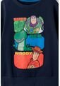 Buzo De Toy Story Cerrado Azul Oscuro Para Niño 4 de Disney