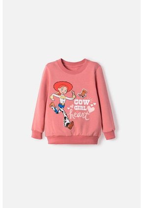 Buzo De Toy Story Cerrado Palo De Rosa Para Niña 3T A 6T 3T