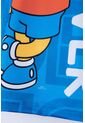 Camiseta De Baño Bart Simpson Manga Larga Azul Para Niño 12 de Disney