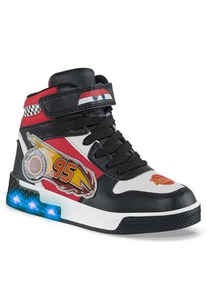 Tenis Con Luces Cars Fespin Negro Disney Para Niño