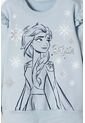 Buzo De Frozen Cerrado Azul Cielo Para Niña 10 de Disney