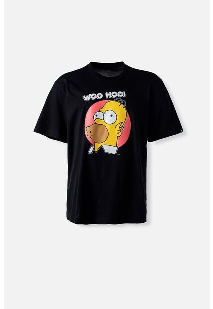 Camiseta De Simpson Regular Fit Para Hombre M