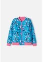 Chaqueta De Stitch Azul Con Cierre Para Niña 4 de Disney