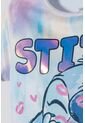Camiseta De Stitch Multicolor Manga Corta Para Niña 2T A 5T 3T de Disney