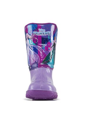 Botas De Lluvia Frozen Yurem Lila-Mora Para Niña Disney