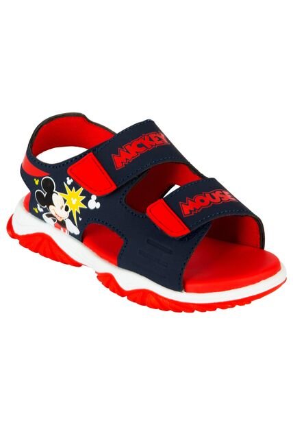 Sandalias Con Diseño De Mickey Para Niño Pequeño Azul Disney 201062 Payless