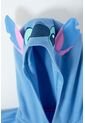 Camiseta De Stitch Con Capucha Azul Para Niña 12 de Disney
