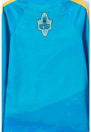 Camiseta De Baño Simpsons Manga Larga Amarillo Y Azul Para Niño 6