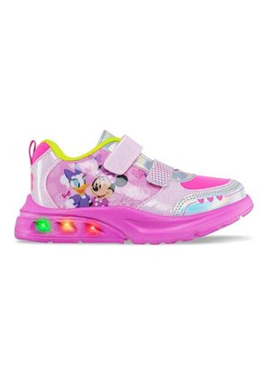 Tenis Con Luces Minnie Pals Rosa-Pla Para Niña Disney