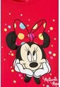 Camiseta Minnie Mouse Manga Corta Roja Para Niña 4 de Disney