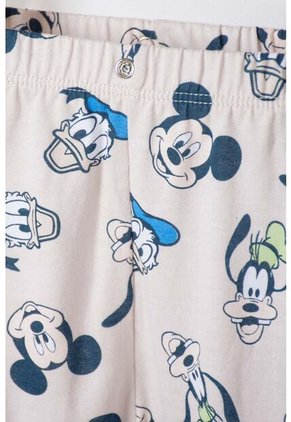 Pijama De Mickey Mouse Azul Manga Larga Para Bebé Niño 12-18