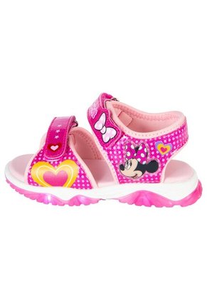 Sandalias Deportivas Con Diseño De Minie Para Niña Pequeña Rosa Disney 201171 Payless
