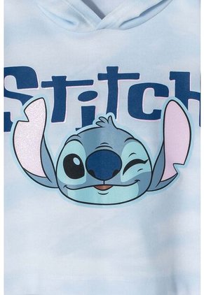 Conjunto De Lilo Y Stitch Azul De Pantalón Largo Para Niña 8